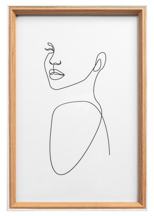 Rám Silhouette Dub 20x30 cm