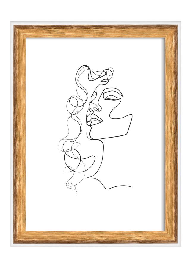 Rám Silhouette Orech 13x18 cm