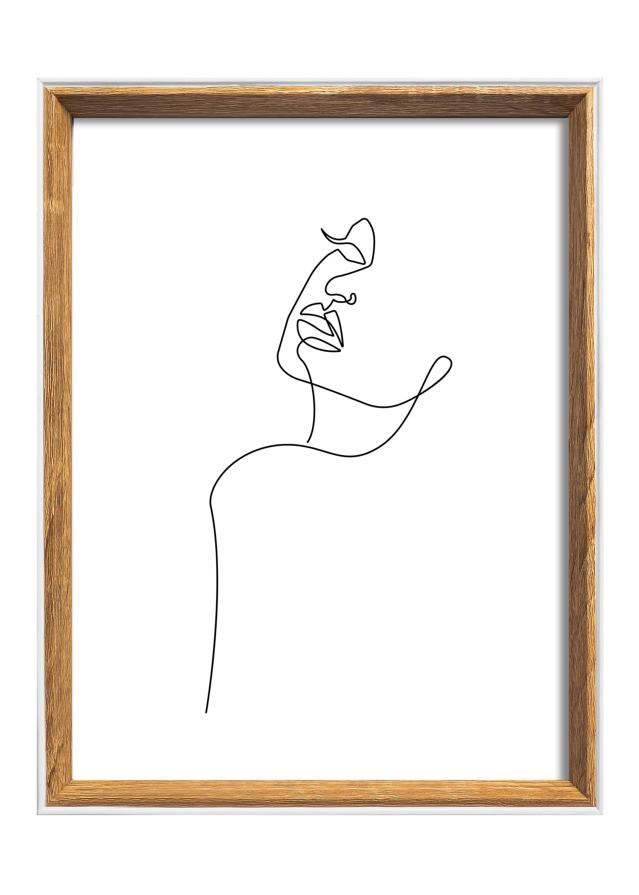 Rám Silhouette Orech 18x24 cm
