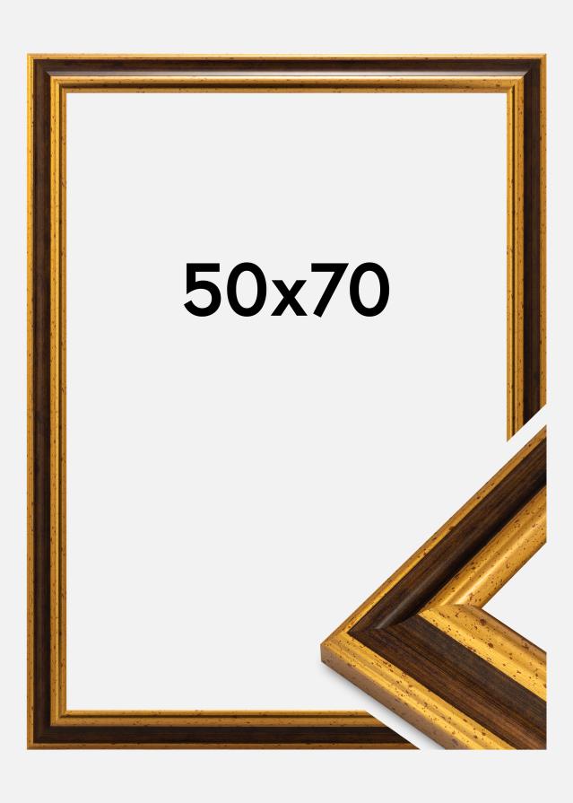 Rám Aberystwyth Akrylové sklo Zlatá 50x70 cm