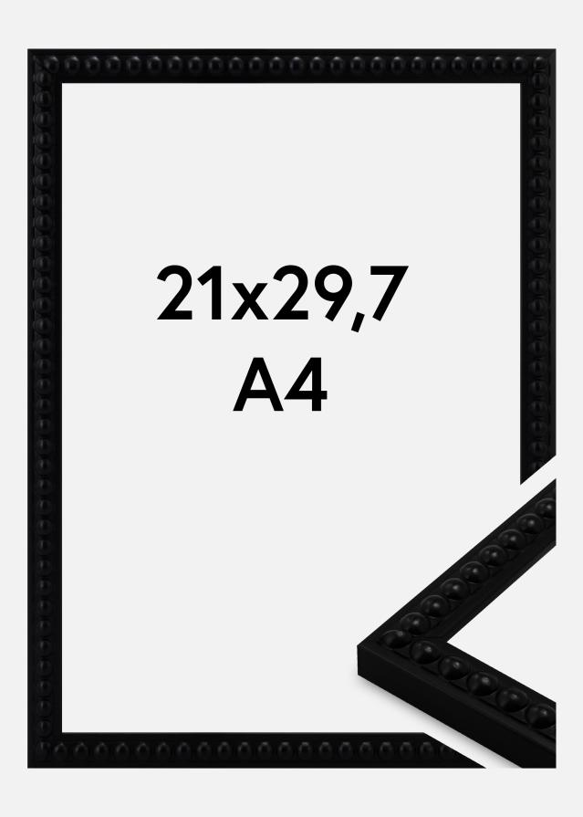 Rám Perla Akrylové sklo Čierna 21x29,7 cm (A4)