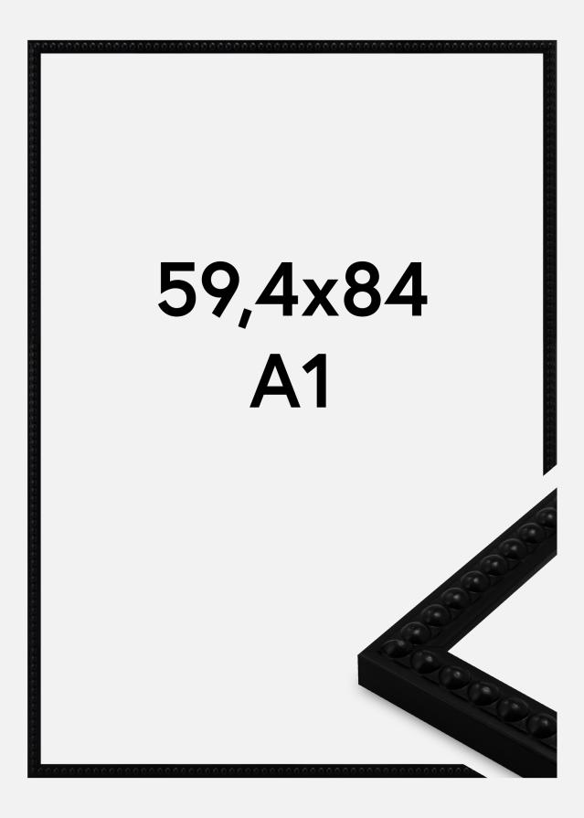 Rám Perla Akrylové sklo Čierna 59,4x84 cm (A1)