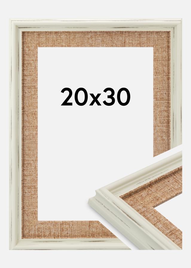 Rám Sandweave Akrylové sklo Biela 20x30 cm