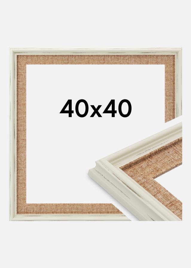 Rám Sandweave Akrylové sklo Biela 40x40 cm