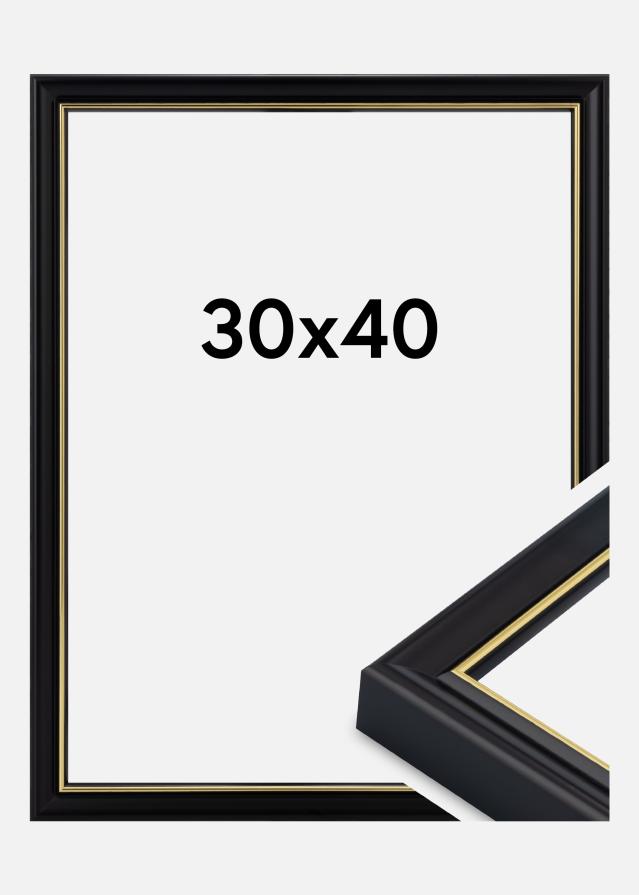 Rám Canterbury Akrylové sklo Čierna 30x40 cm