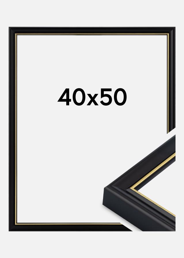Rám Canterbury Akrylové sklo Čierna 40x50 cm