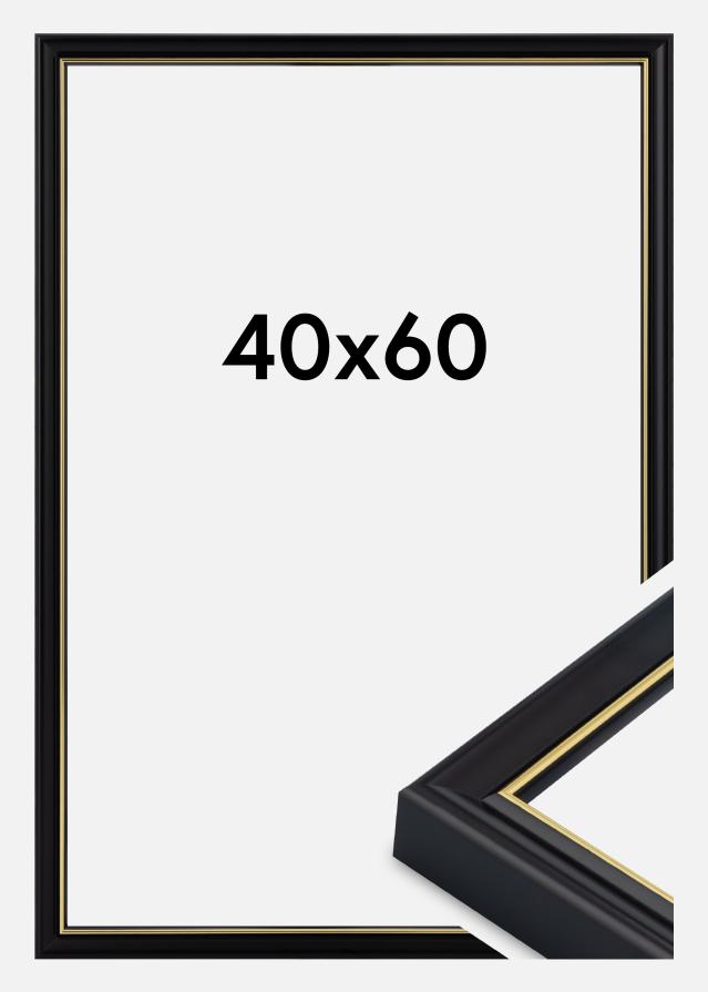 Rám Canterbury Akrylové sklo Čierna 40x60 cm