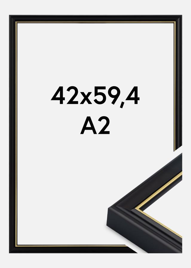 Rám Canterbury Akrylové sklo Čierna 42x59,4 cm (A2)