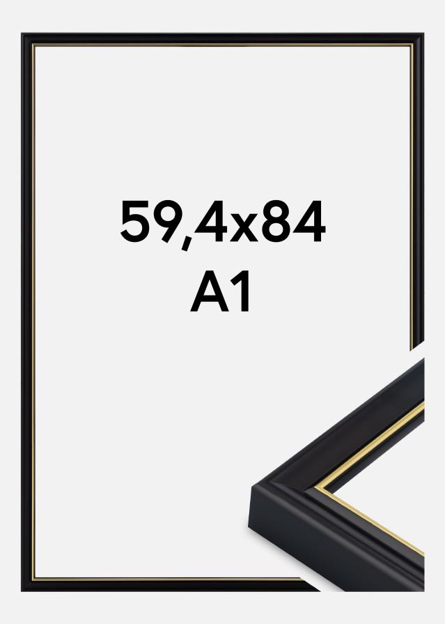 Rám Canterbury Akrylové sklo Čierna 59,4x84,1 cm (A1)