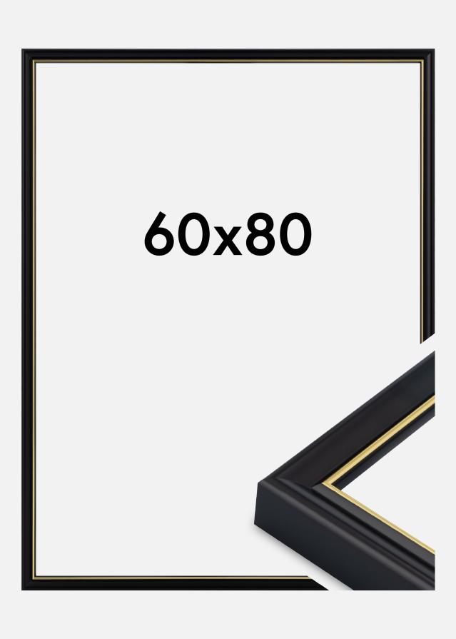 Rám Canterbury Akrylové sklo Čierna 60x80 cm