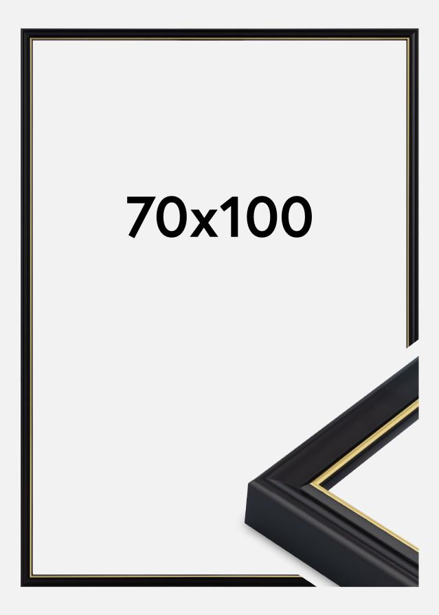 Rám Canterbury Akrylové sklo Čierna 70x100 cm