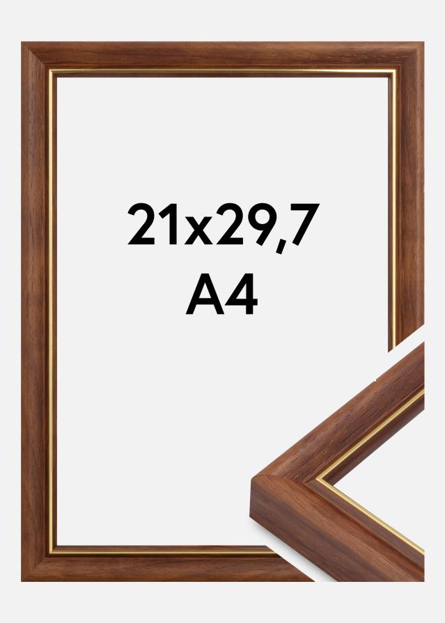 Rám Canterbury Akrylové sklo Hnedý 21x29,7 cm (A4)