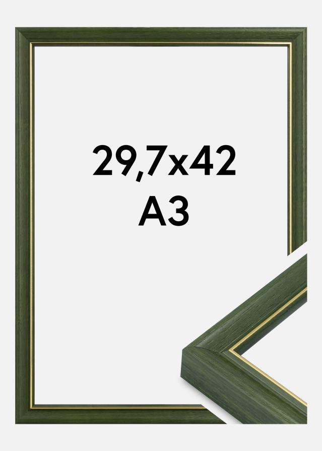 Rám Canterbury Akrylové sklo Zelená 29,7x42 cm (A3)
