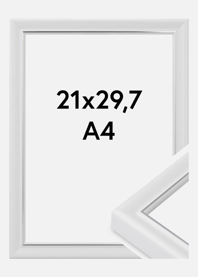 Rám Canterbury Akrylové sklo Biela 21x29,7 cm (A4)