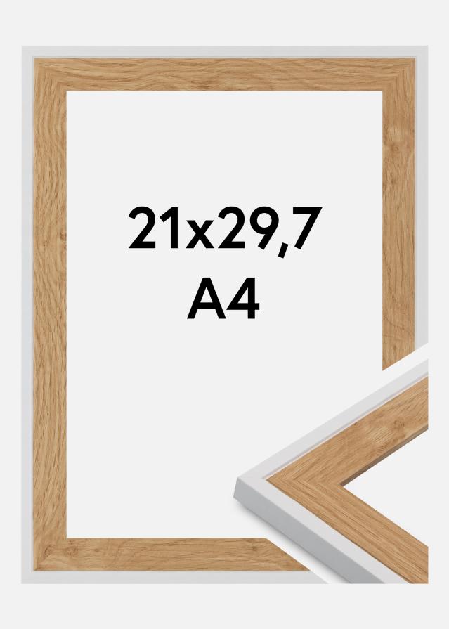 Rám Clearline Akrylové sklo Biela 21x29,7 cm (A4)