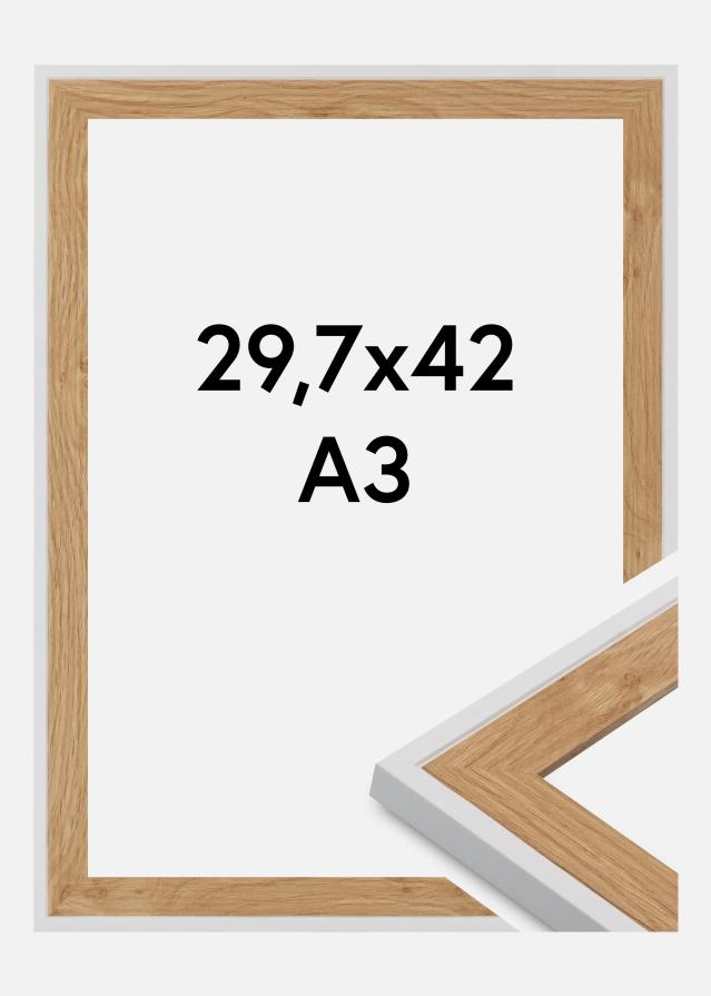 Rám Clearline Akrylové sklo Biela 29,7x42 cm (A3)