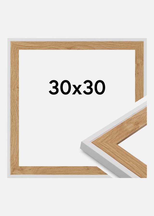 Rám Clearline Akrylové sklo Biela 30x30 cm