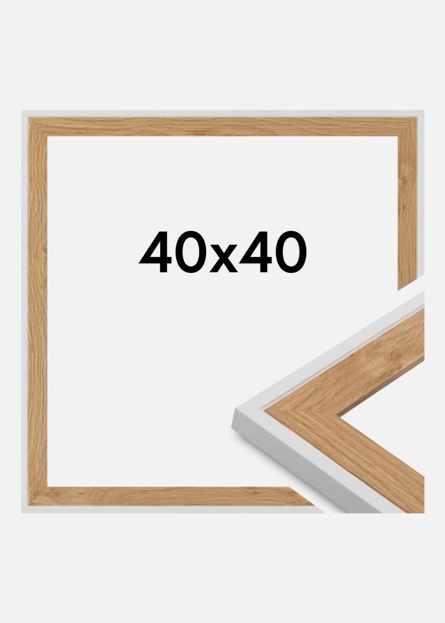 Rám Clearline Akrylové sklo Biela 40x40 cm