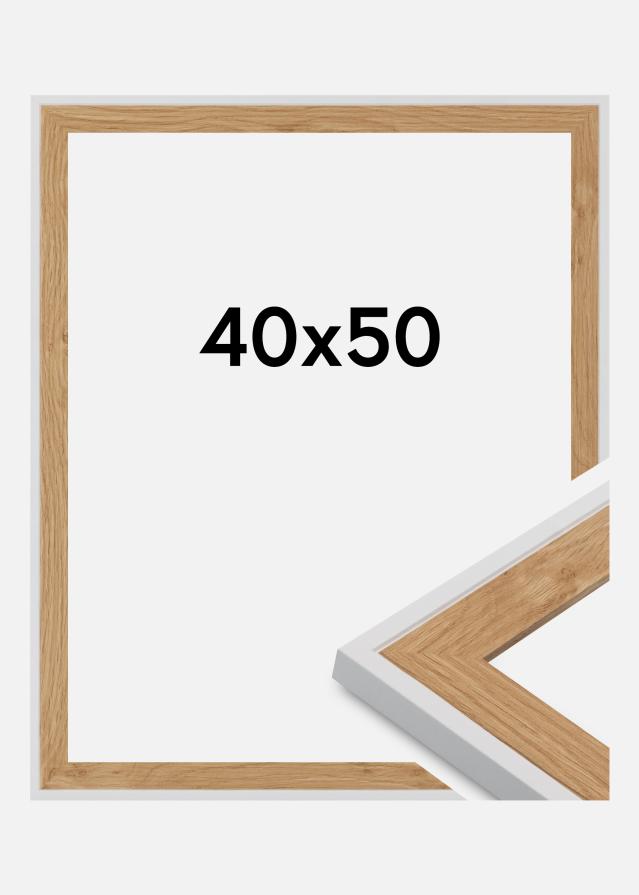 Rám Clearline Akrylové sklo Biela 40x50 cm