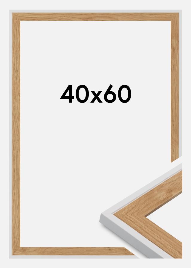 Rám Clearline Akrylové sklo Biela 40x60 cm