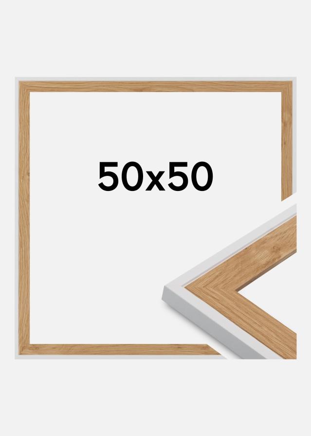 Rám Clearline Akrylové sklo Biela 50x50 cm