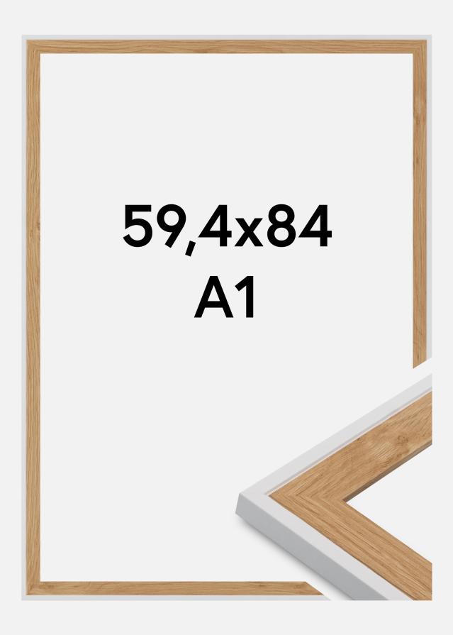Rám Clearline Akrylové sklo Biela 59,4x84 cm (A1)