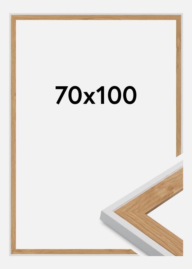 Rám Clearline Akrylové sklo Biela 70x100 cm