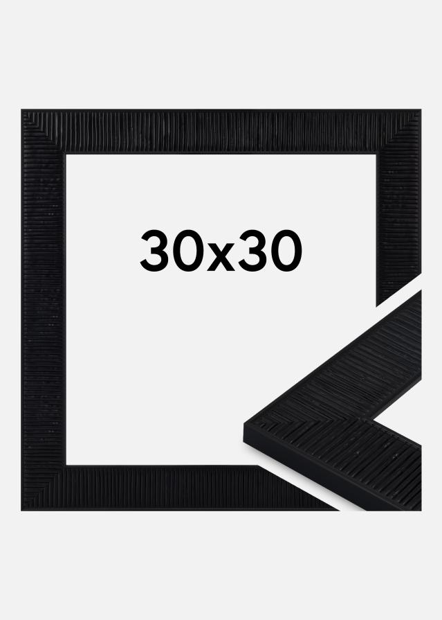 Rám Lund Akrylové sklo Čierna 30x30 cm