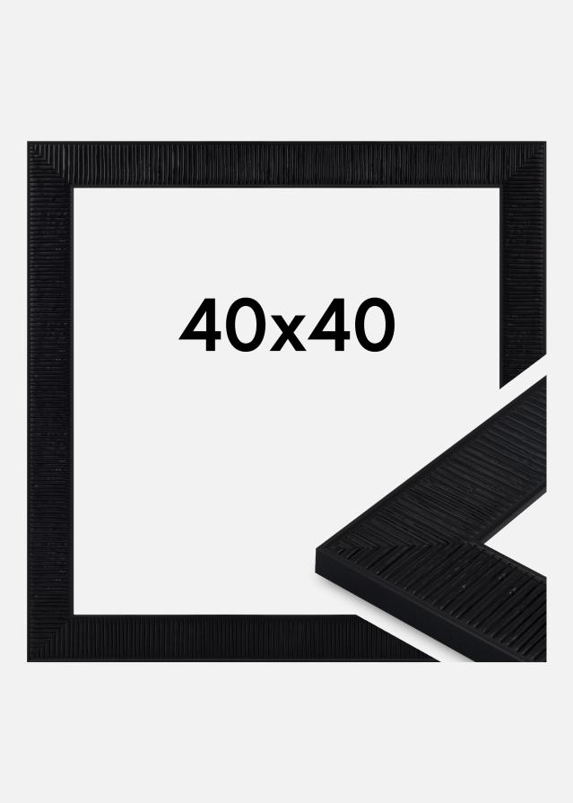 Rám Lund Akrylové sklo Čierna 40x40 cm
