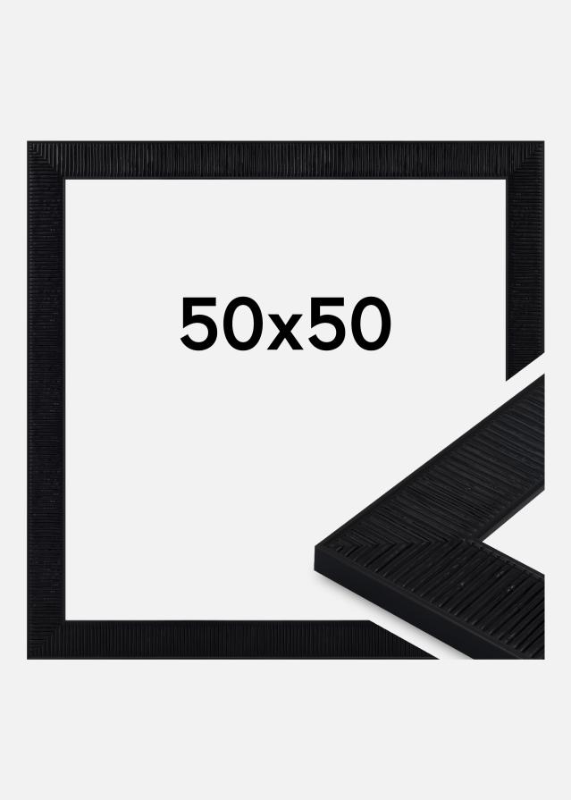 Rám Lund Akrylové sklo Čierna 50x50 cm