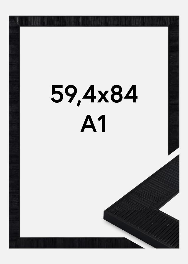 Rám Lund Akrylové sklo Čierna 59,4x84 cm (A1)