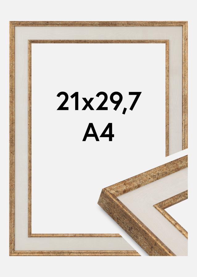 Rám Dolly Akrylové sklo Zlatá 21x29,7 cm (A4)