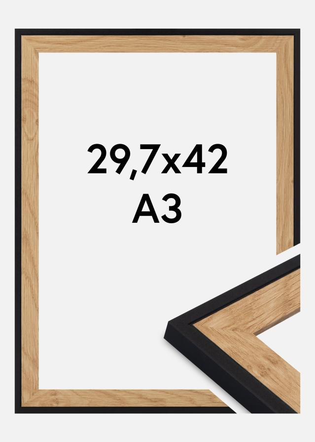 Rám Iris Akrylové sklo Čierna 29,7x42 cm (A3)