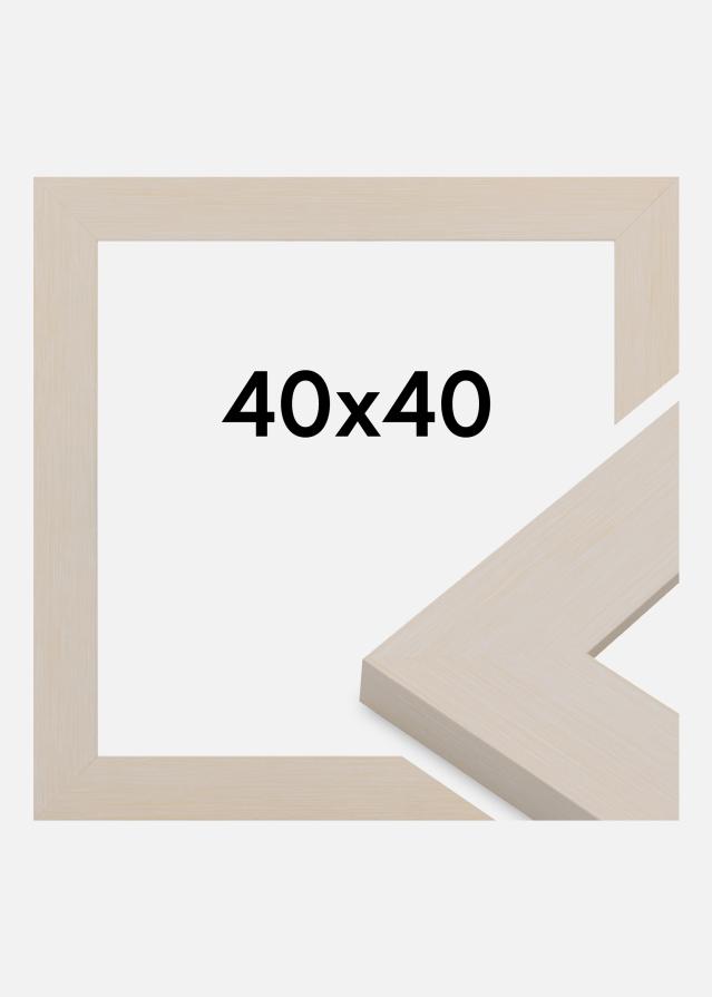 Rám Pembrokeshire Akrylové sklo Biela 40x40 cm