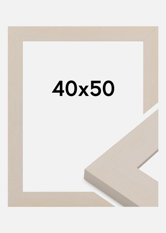 Rám Pembrokeshire Akrylové sklo Biela 40x50 cm