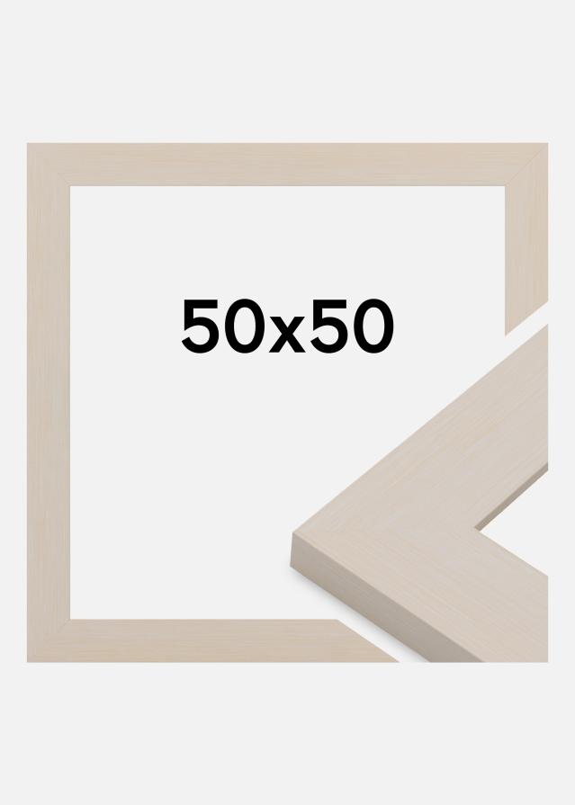 Rám Pembrokeshire Akrylové sklo Biela 50x50 cm