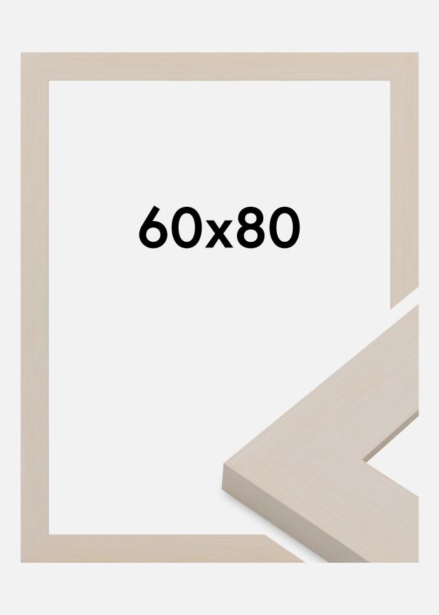 Rám Pembrokeshire Akrylové sklo Biela 60x80 cm