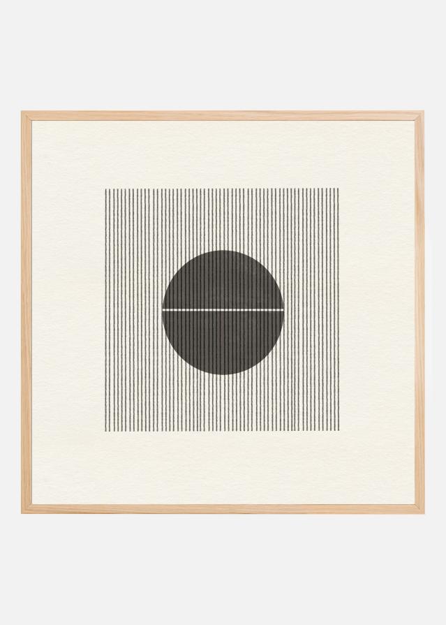 Line and Circle Harmony Plagát