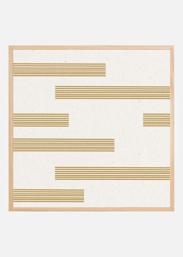 Golden Lines Harmony Plagát