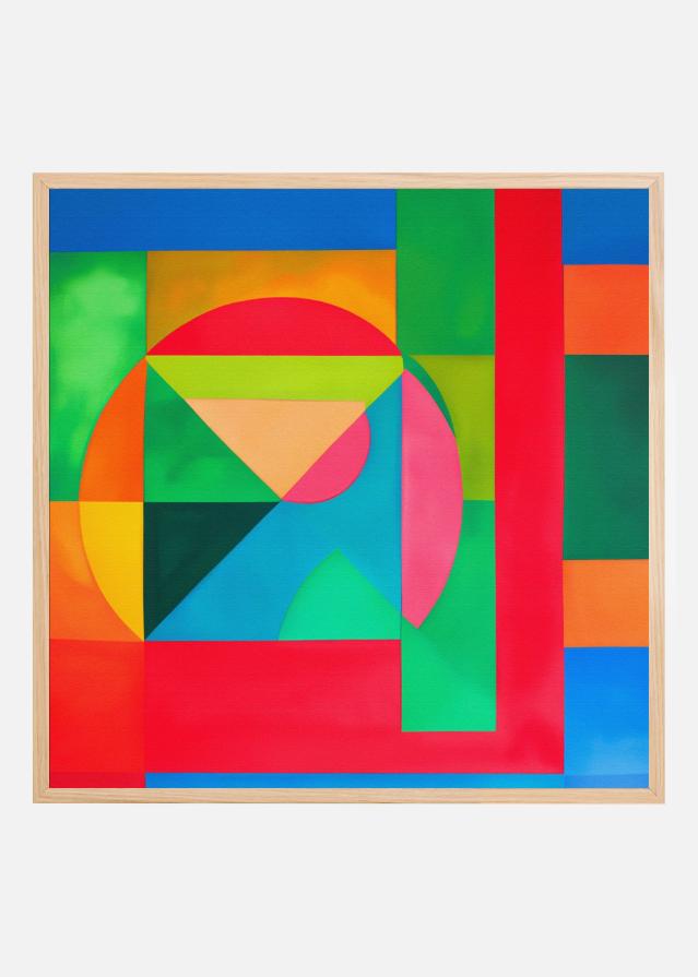 Geometric Harmony Plagát