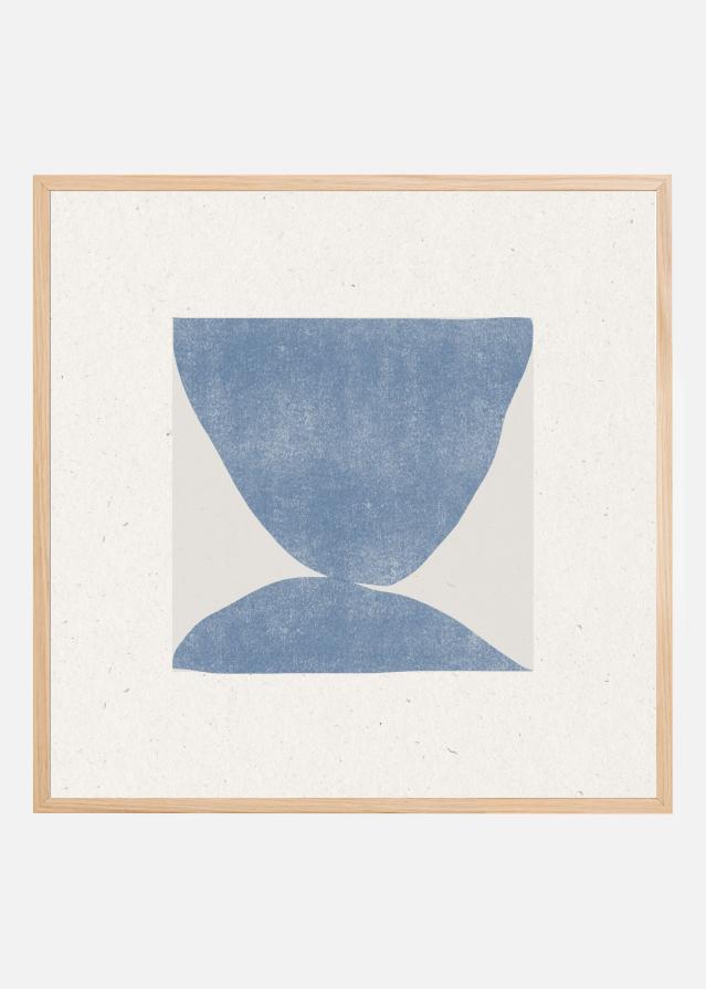 Blue Symmetry Plagát