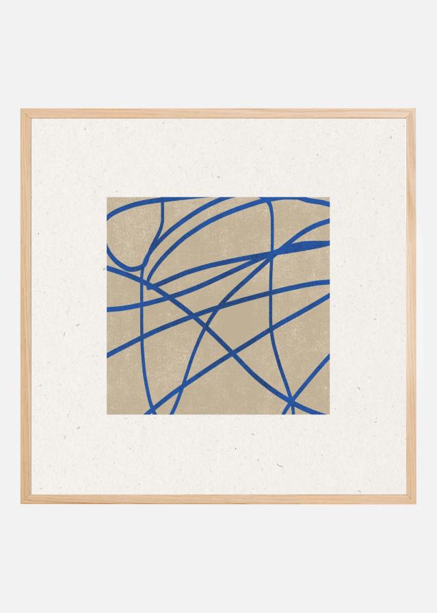 Blue Web Dance Plagát