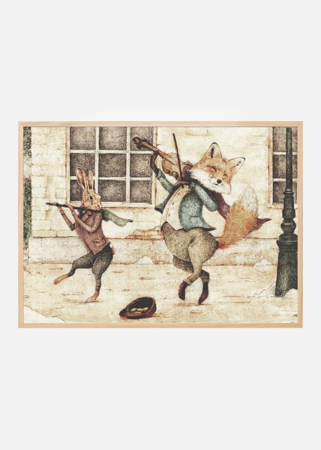 Street Musicians Plagát