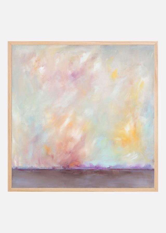 Expressionist Colorful Abstract Plagát