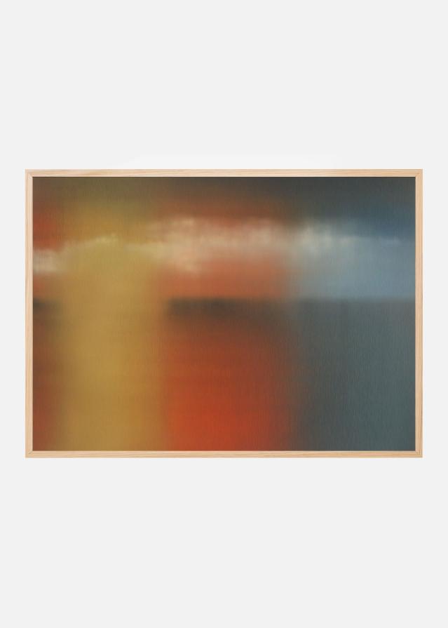 Burgeoning Surge Oil On Canvas Plagát