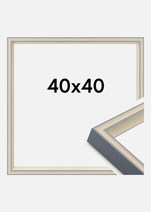 Rám Riga Akrylové sklo Sivá 40x40 cm