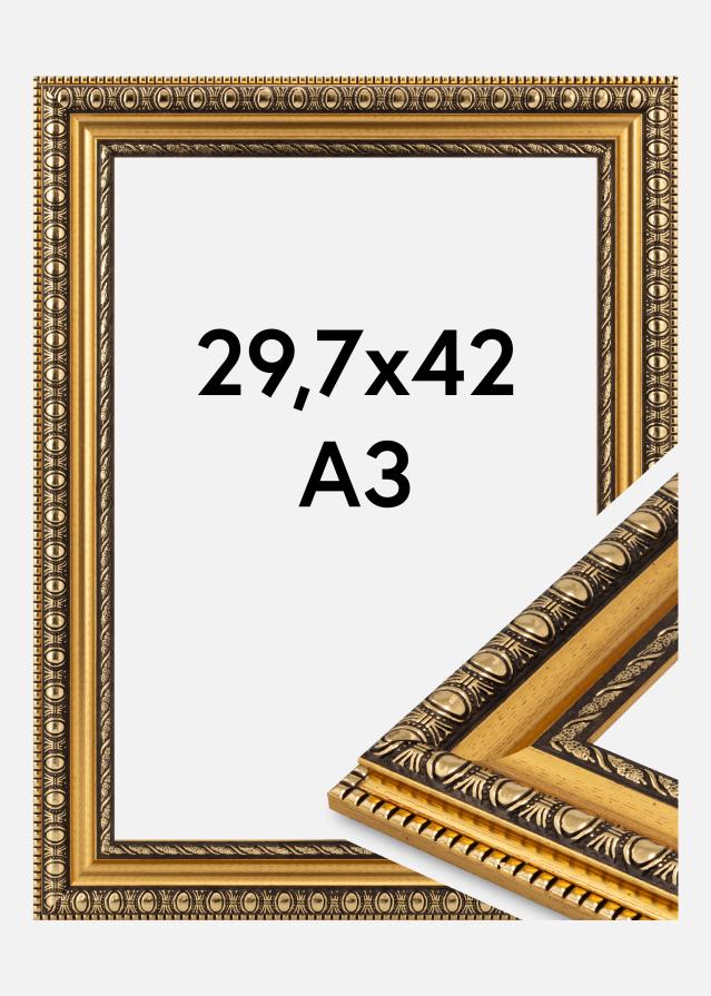 Rám Ornato Akrylové sklo Zlatá 29,7x42 cm (A3)