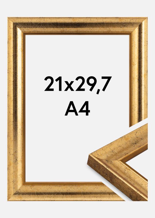 Rám Conca Akrylové sklo Zlatá 21x29,7 cm (A4)
