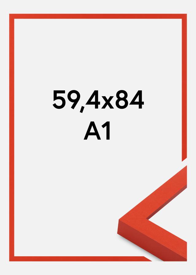 Rám Selection Akrylové sklo Červený 59,4x84,1 cm (A1)