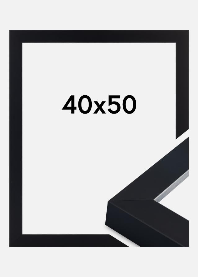 Rám Sussex Akrylové sklo Čierna/Strieborná 40x50 cm